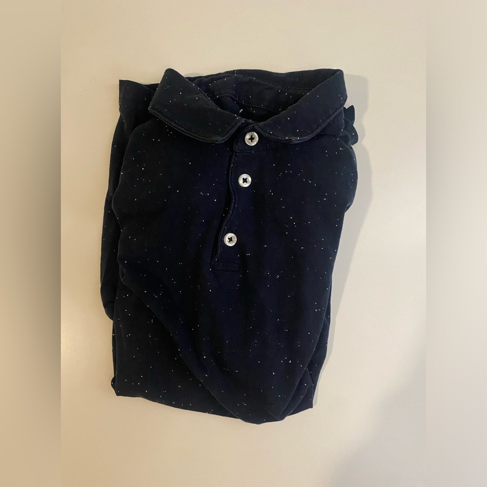 H&M Speckled Button-Up Shirt